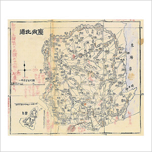 대한신지지, 경상북도, 1907년 - 동해